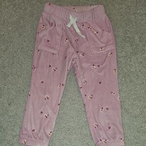 Cat & Jack Lavender Floral Joggers